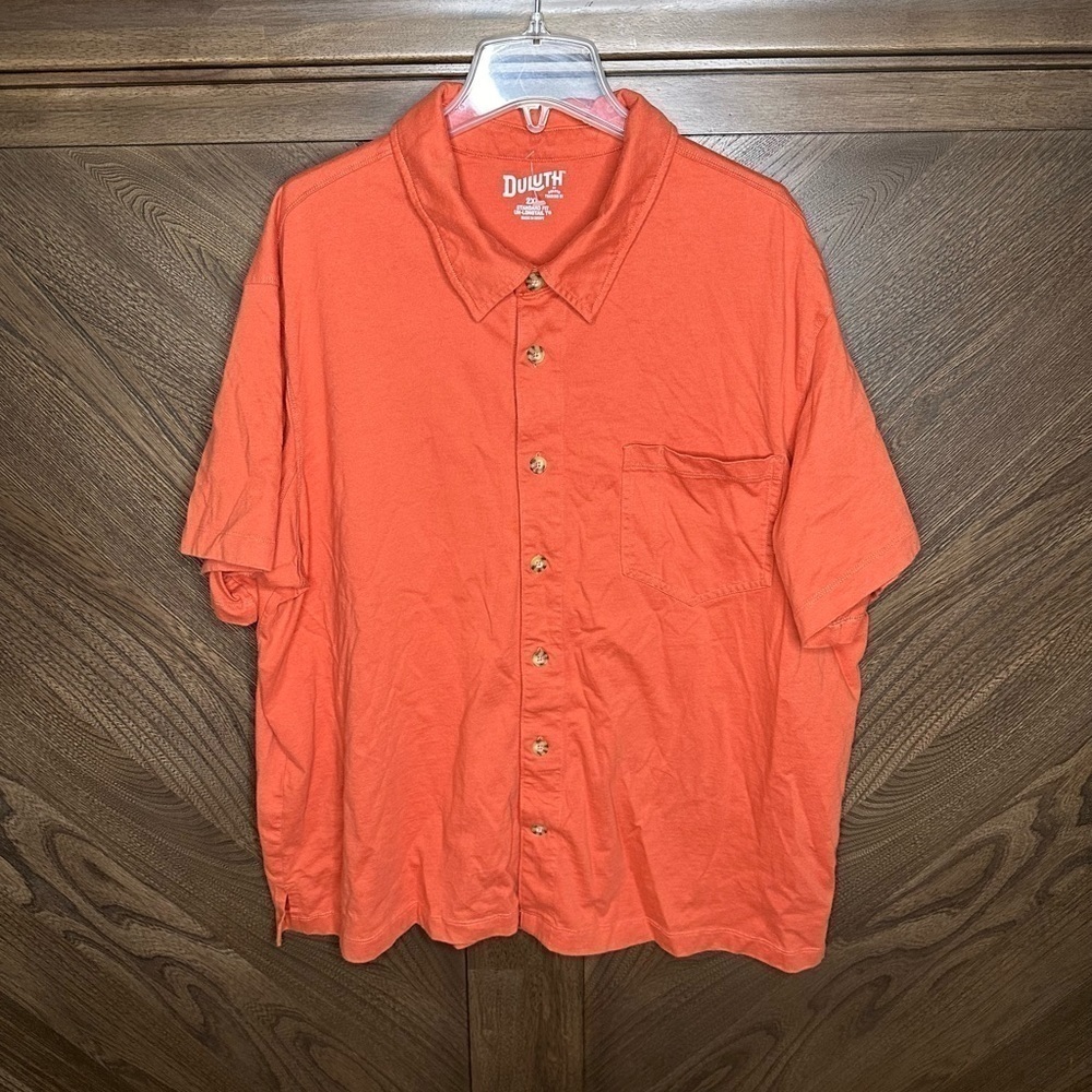 Duluth Men's Un-Longtail T Standard Fit Button Down Shirt Size 2XL
